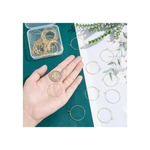 Unicraftale 50 piezas de 1.181 in para copas de vino_4