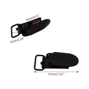 Clips de tirantes de metal para chupete para hacer babero_3