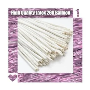 100 globos largos torcidos globos largos de látex de 260_2