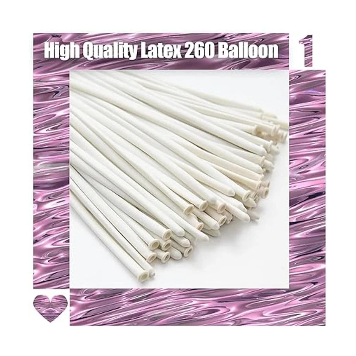 100 globos largos torcidos globos largos de látex de 260_2