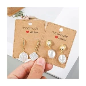 Paquete de 150 tarjetas de aretes para embalaje de joyas_4