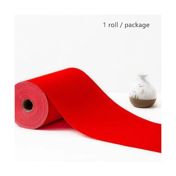 KYMY Rollo de papel Xuan rojo con 6.7 in x 65.6 ft 6.7_5