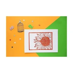 Troqueles de corte de marco de girasol de metal troqueles_4