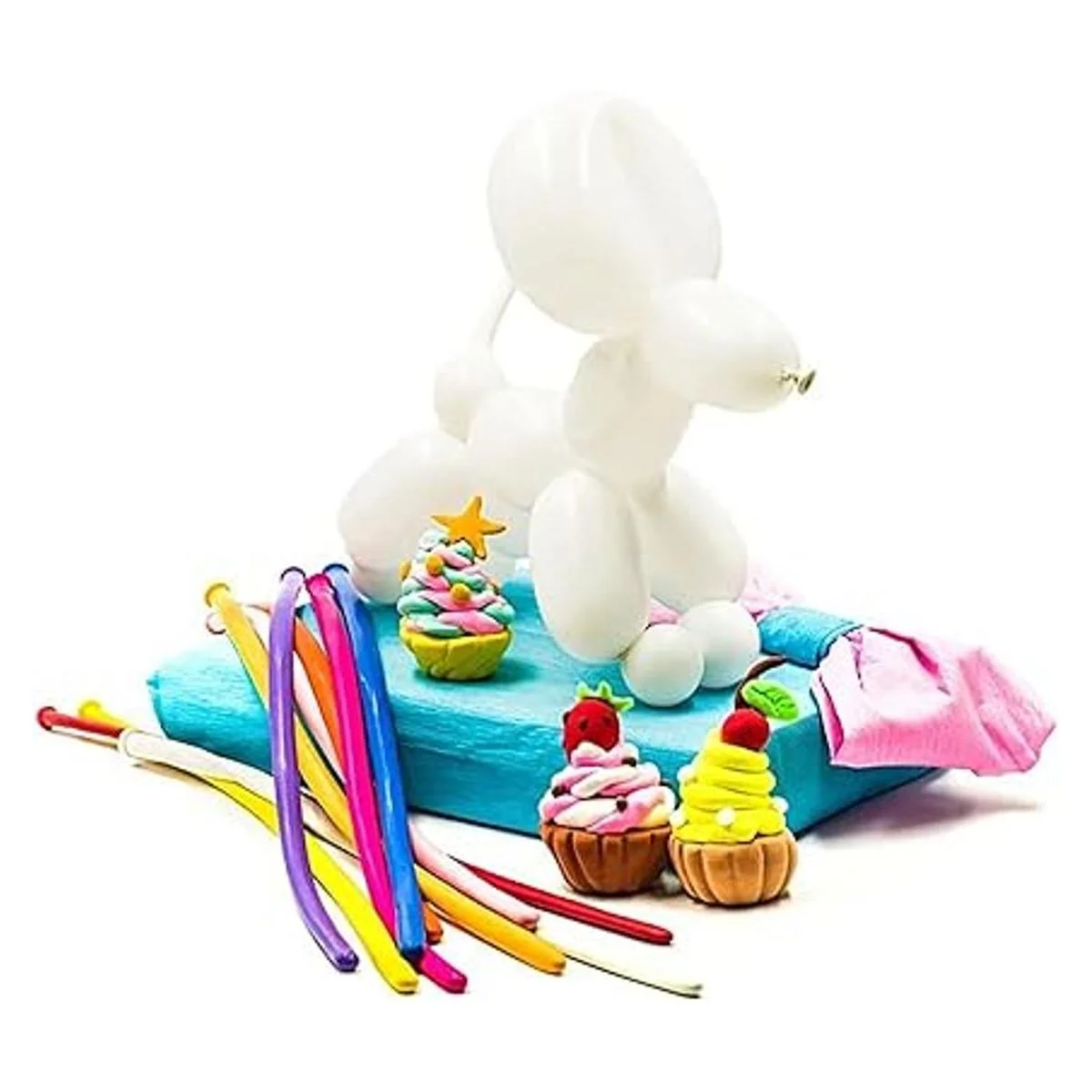 100 globos largos torcidos globos largos de látex de 260_6