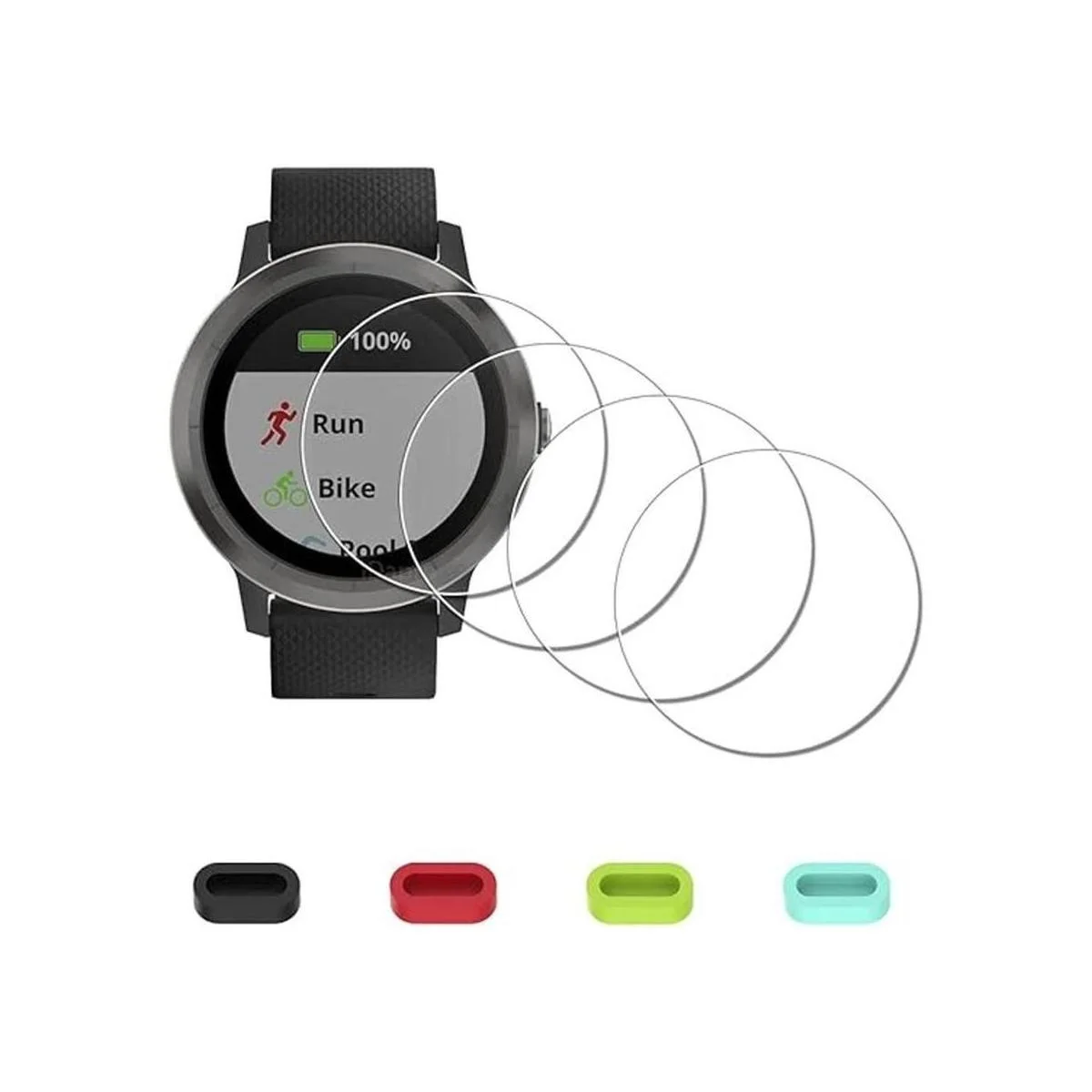 Protector de pantalla para reloj Garmin Vivoactive 3 no_1