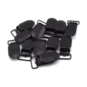 Clips de tirantes de metal para chupete para hacer babero_5