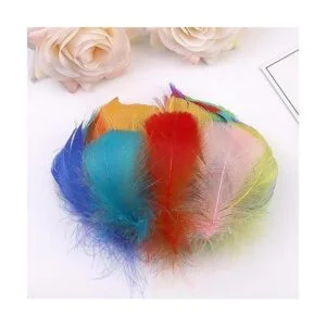 600 plumas coloridas de 20 colores plumas artesanales de_6