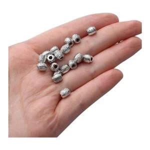100pcs Antiguo Barril Espaciador Perlas Aleación_7
