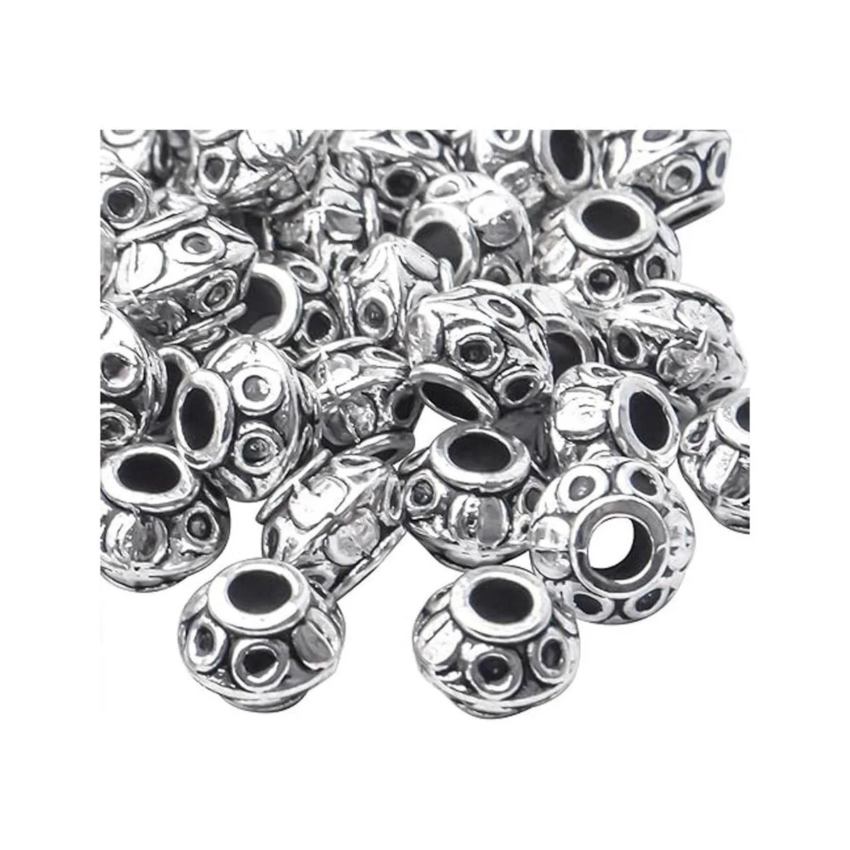 100 cuentas espaciadoras tibetanas de estilo europeo_4