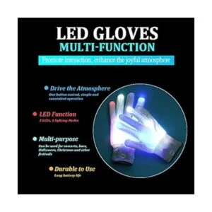 Carlerait Guantes LED para niños y adultos guantes LED_6