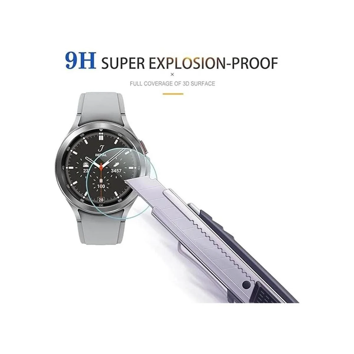 Suoman Protector de pantalla para Samsung Galaxy Watch 4_5