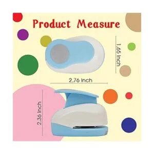 ECOHU Perforadora circular para manualidades de 1 pulgada_4