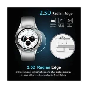 Suoman Protector de pantalla para Samsung Galaxy Watch 4_3