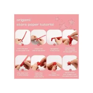 2060 hojas de papel de origami de estrella 27 colores_4