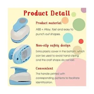 ECOHU Perforadora circular para manualidades de 1 pulgada_5