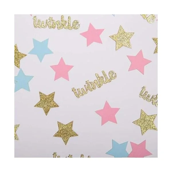 Twinkle Star Confeti de papel con purpurina para baby_6