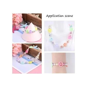 Beadthoven 100 cuentas acrílicas opacas de signo de la_6