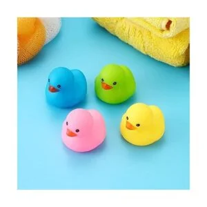 Juguetes de pato de baño 15 piezas coloridos mini patos_3