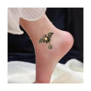 20 colgantes de murciélago de aleación de Halloween_5