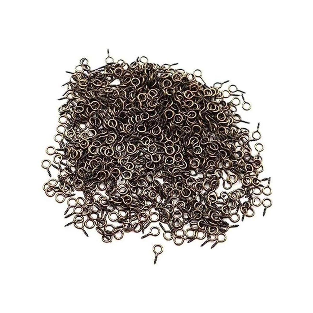 IDEALSV 1000 piezas de ganchos pequeños con ojales_1