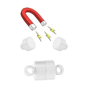 Yumttero Collar magnético de 10 piezas con cierres y_2