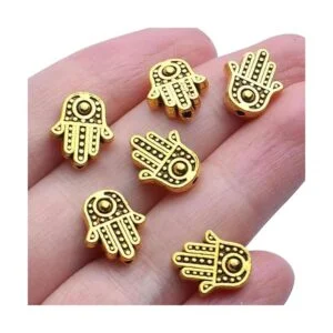 Cuentas de mano de Hamsa 100 cuentas de mano tibetanas de_7