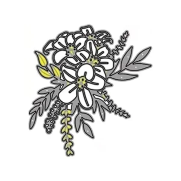 XMYXCRAFT Troqueles de metal de flores plantillas de_2