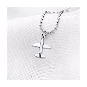 3.53 oz de plata antigua avión encantos de aleación avión_6