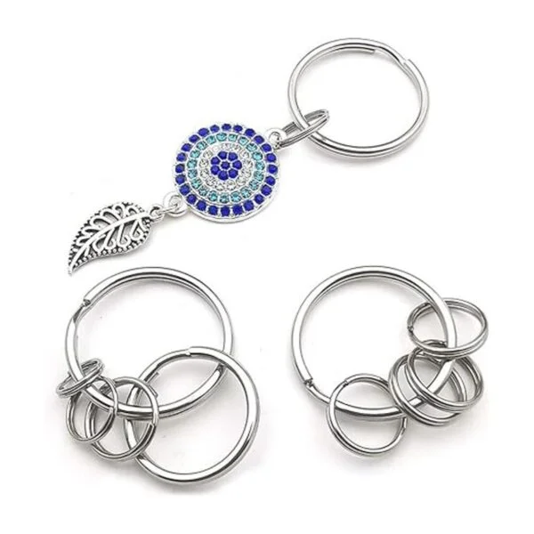 250 anillos divididos de acero inoxidable anillos de_5