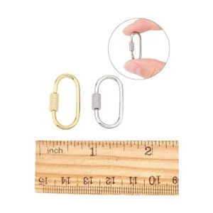 UNICRAFTALE 4 unids 2 colores ovalados cerradura clave_5