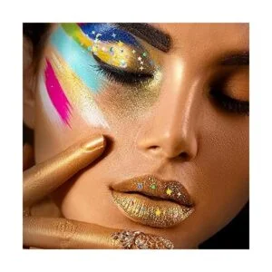 60 g2.1 oz Mesa holográfica de estrella y luna de confeti_4