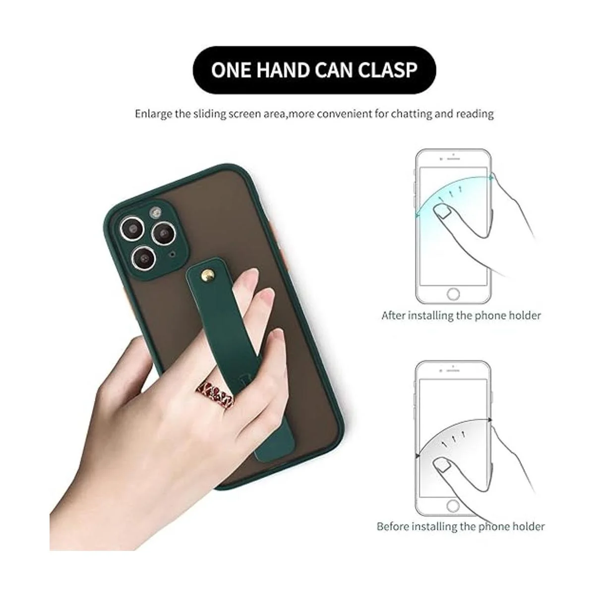 Yetaida Correa de agarre telescópica para el dedo_6