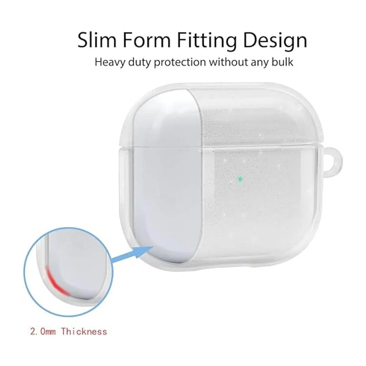 Fingic Compatible con AirPods 3 Case 2021 cuerpo completo_3