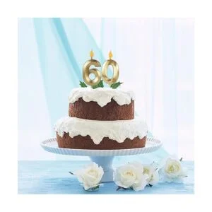 Velas doradas de cumpleaños 21 y 12 para pasteles número_6