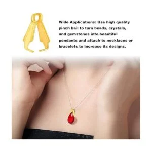 200 piezas de clip de pellizco de aleación de cierre de_6