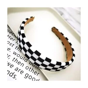 acolchada a cuadros mujer color blanco y negro_4