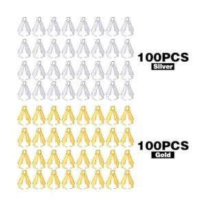 200 piezas de clip de pellizco de aleación de cierre de_2