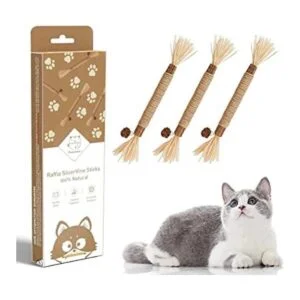 Potaroma Cat Toys Natural Silvervine Sticks Catmint_1