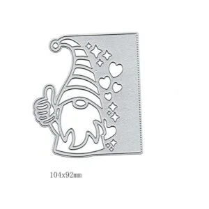 Troqueles de metal de Snata con diseño de corazón de_2