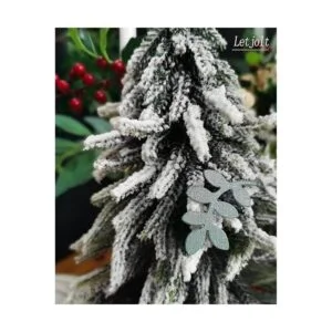 Greenery Confeti de eucalipto dorado para baby shower_4