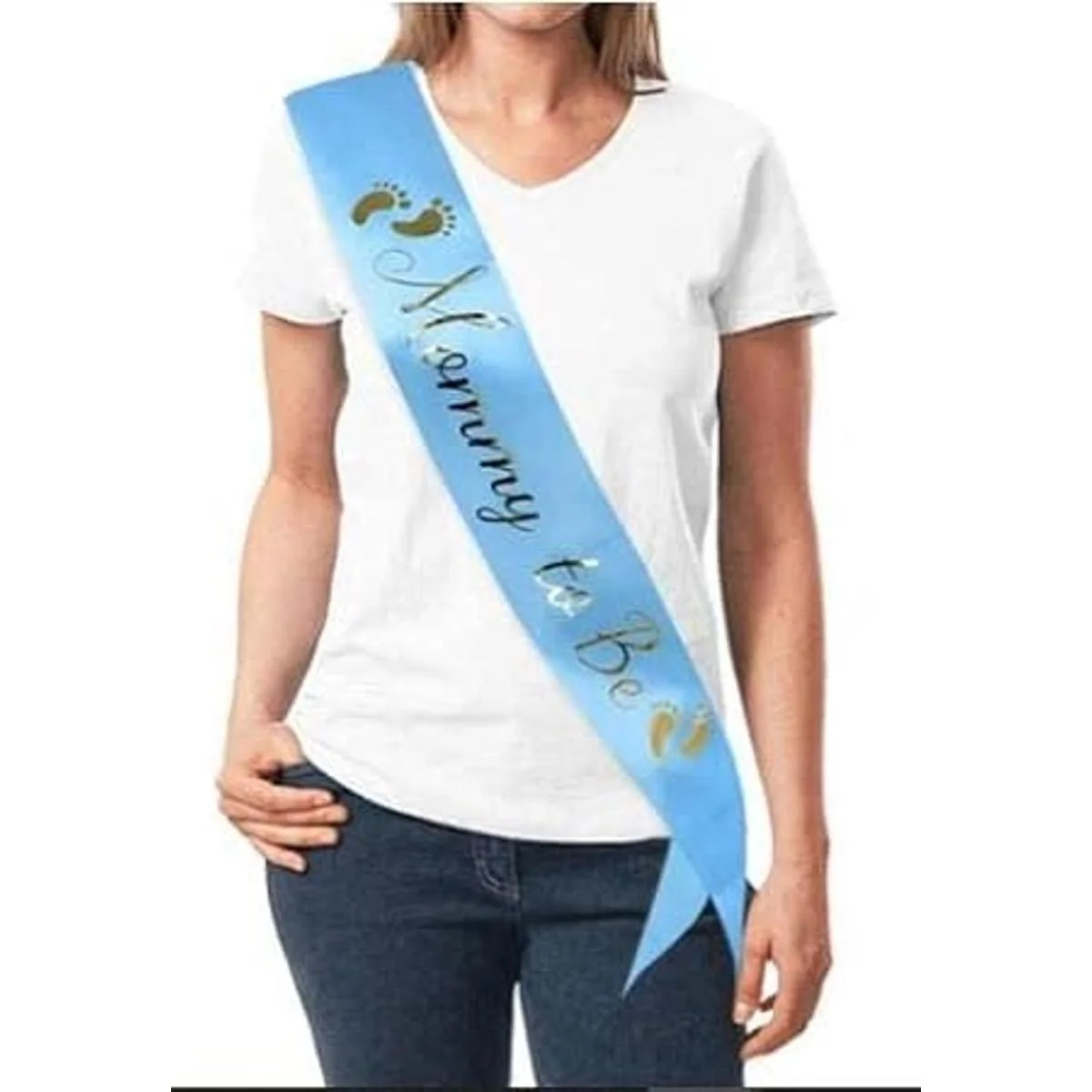 CoolerthingssDG banda azul claro para baby shower_3