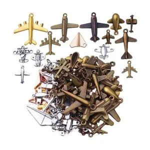 BronaGrand Dije de avión de 3.53 oz con dije de avión de_1