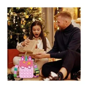 Bolso de unicornio rosa para niñas mini juguete para_4