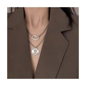 39 colgantes de plata antigua de ángel de hadas de_6