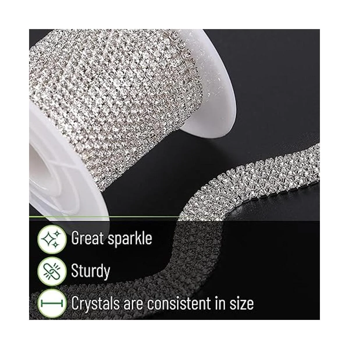 Mr. Pen Cadena de cierre de diamantes de imitación de_3