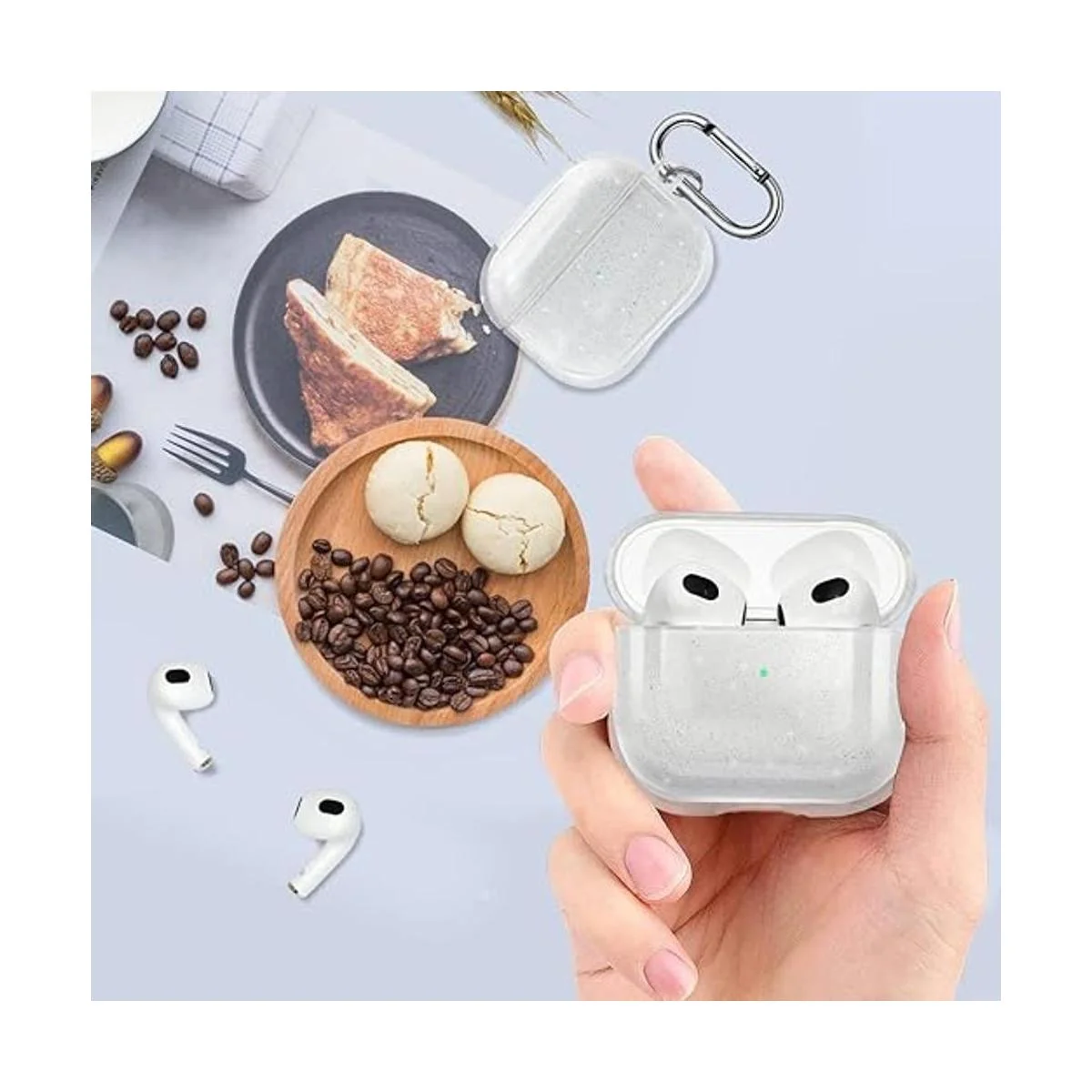 Fingic Compatible con AirPods 3 Case 2021 cuerpo completo_4