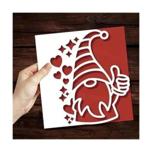 Troqueles de metal de Snata con diseño de corazón de_3