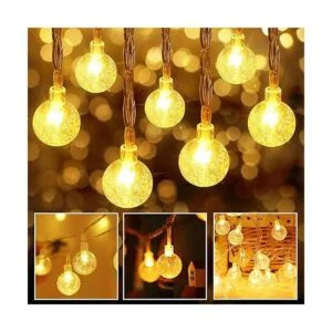 Merdeco Guirnalda de luces enchufables 20 luces LED de 10_4