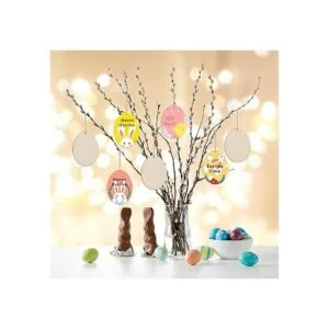 20 piezas de madera de huevo para manualidades adornos_7