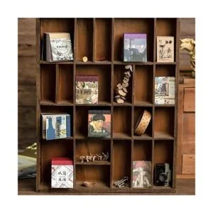 HOMICO 400 piezas de diario de basura material vintage_5